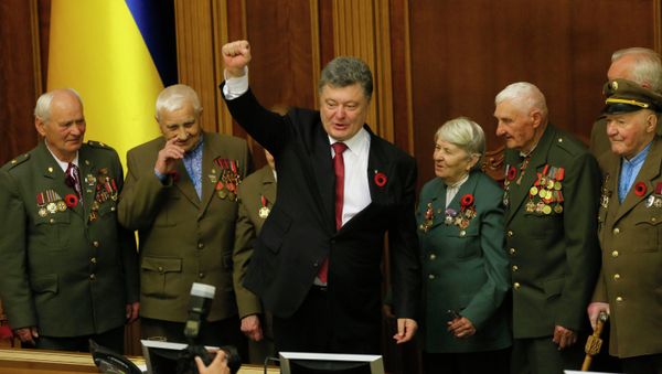 Ukrainian President Petro Poroshenko Ukrainian President Petro Poroshenko - Sputnik International