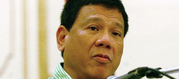 President Rodrigo Duterte, former Mayor of the city of Davao President Rodrigo Duterte, former Mayor of the city of Davao - Sputnik International