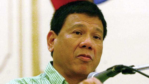 Mayor Rodrigo Duterte of the city of Davao - Sputnik International