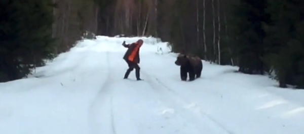 Viking Genes: Swede Scares Off Wild Bear - Sputnik International