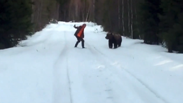 Viking Genes: Swede Scares Off Wild Bear - Sputnik International