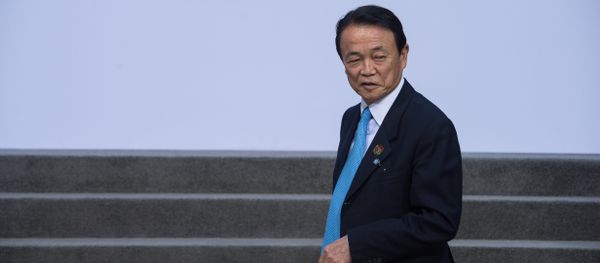 Japanese Finance Minister Taro Aso Japanese Finance Minister Taro Aso - Sputnik International