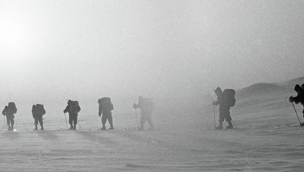 An Arctic research and athletic expedition - Sputnik International