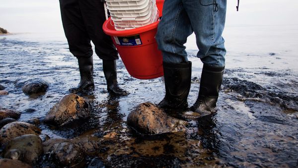 Oil spill Oil spill - Sputnik International