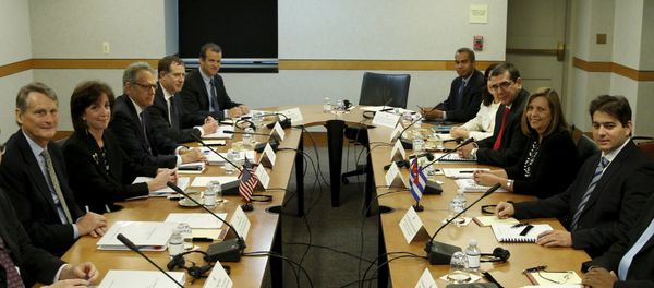 Talks on Cuba at the State Department in Washington Talks on Cuba at the State Department in Washington - Sputnik International