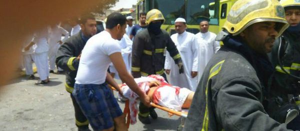 Images circulating of a suicide bomb attack on a mosque in Qatif in Saudi Arabia Images circulating of a suicide bomb attack on a mosque in Qatif in Saudi Arabia - Sputnik International