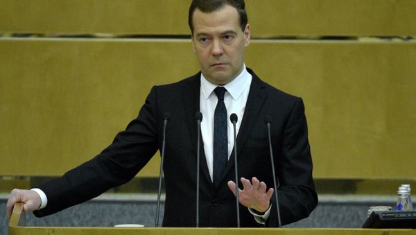 Russian Prime Minister Dmitry Medvedev - Sputnik International