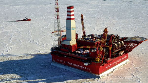 Prirazlomnaya offshore oil platform Prirazlomnaya offshore oil platform - Sputnik International
