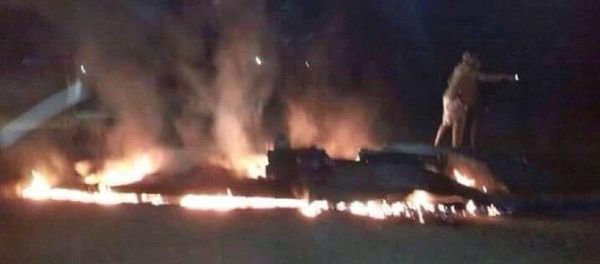 Saudi F16 jet shot down in Bani Hareth Saudi F16 jet shot down in Bani Hareth - Sputnik International