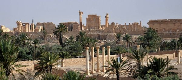 A file picture taken on May 18, 2015 shows the ancient Syrian city of Palmyra, a day after Islamic State (IS) group jihadists fired rockets into the city, killing several people A file picture taken on May 18, 2015 shows the ancient Syrian city of Palmyra, a day after Islamic State (IS) group jihadists fired rockets into the city, killing several people - Sputnik International