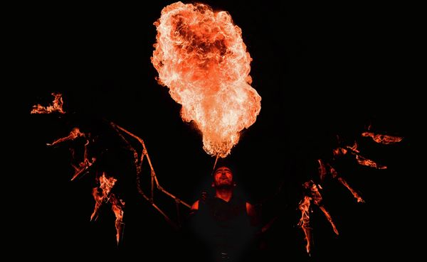 Fire Carnival in Moscow Fire Carnival in Moscow - Sputnik International