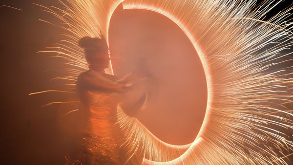 Fire Carnival in Moscow - Sputnik International