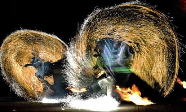 Fire Carnival in Moscow Fire Carnival in Moscow - Sputnik International