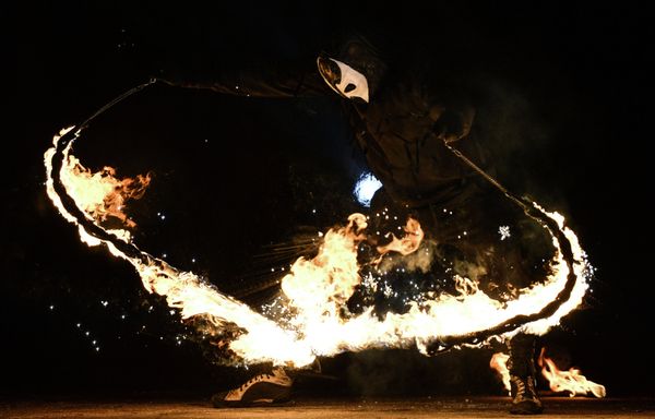 Fire Carnival in Moscow Fire Carnival in Moscow - Sputnik International