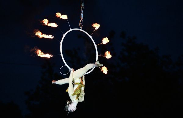 Fire Carnival in Moscow Fire Carnival in Moscow - Sputnik International
