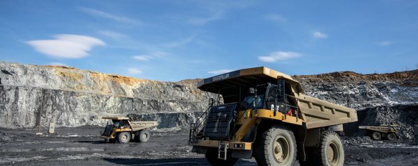 Gold-bearing open pit in Russia's Amur Region. Gold-bearing open pit in Russia's Amur Region. - Sputnik International