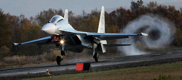 Multi-purpose Su-30 M2 fighter jet Multi-purpose Su-30 M2 fighter jet - Sputnik International