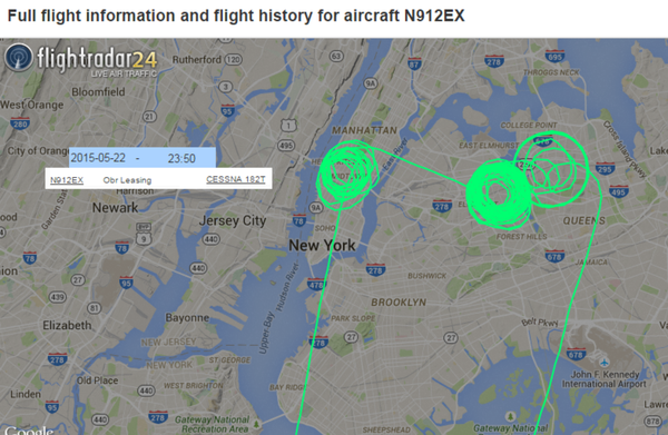 Bizarre flightpaths hovering over New York City - Sputnik International