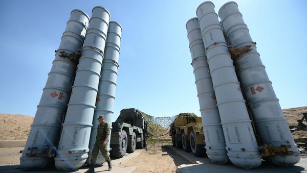 Military exercise involving S-300 surface-to-air missile systems - Sputnik International
