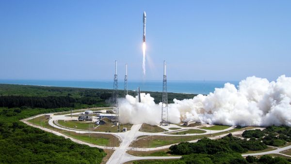 A ULA Atlas V rocket lifts off from Cape Canaveral Air Force Station in Cape Canaveral, Fla. on Wednesday, May 20, 2015. - Sputnik International