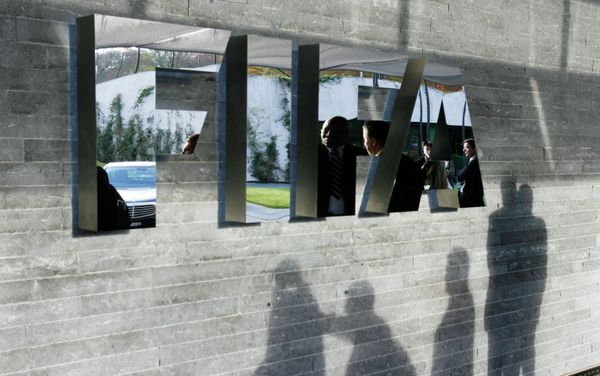 The FIFA logo at the headquarters Zurich, Switzerland The FIFA logo at the headquarters Zurich, Switzerland - Sputnik International