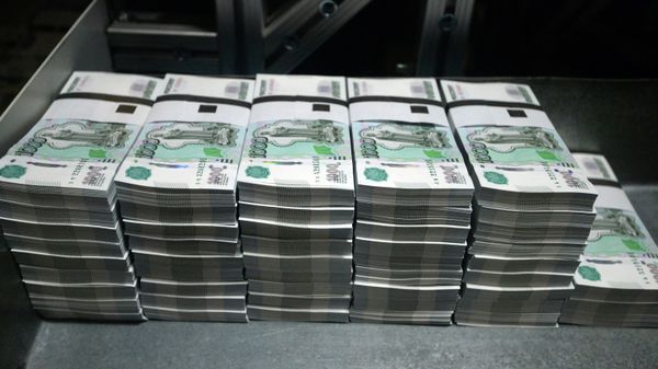 Banknotes printed at a printing factory of the Federal State Unitary Enterprise “Goznak” in Perm Banknotes printed at a printing factory of the Federal State Unitary Enterprise “Goznak” in Perm - Sputnik International