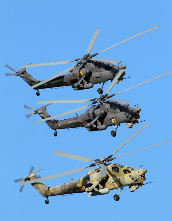 Steel Birds of Prey: Berkuts Aerobatic Team and Their Mi-28 Helicopters - Sputnik International
