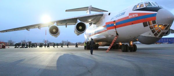 An Il-76td aircraft An Il-76td aircraft - Sputnik International