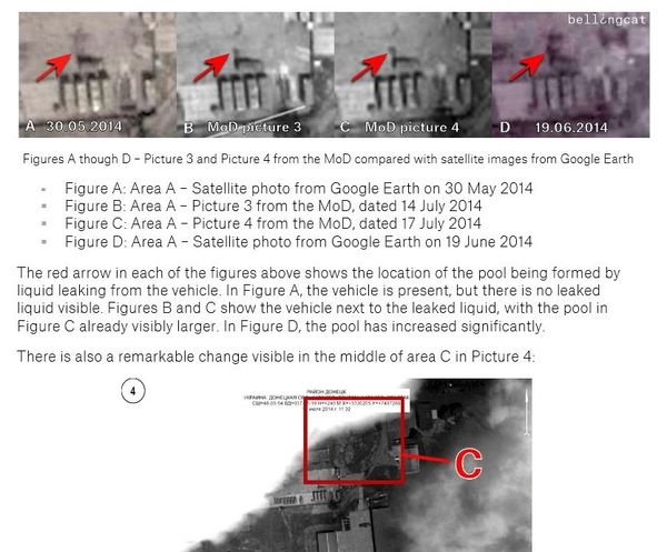 16 Figures A though D – Picture 3 and Picture 4 from the MoD compared with satellite images from Google Earth 16 Figures A though D – Picture 3 and Picture 4 from the MoD compared with satellite images from Google Earth - Sputnik International
