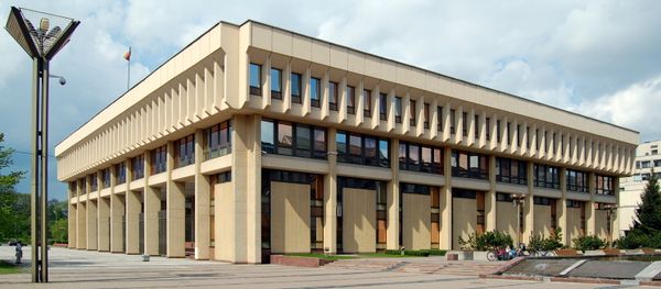 Seimas Palace (Lithuanian Parlamient seat), Vilnius, Lithuania Seimas Palace (Lithuanian Parlamient seat), Vilnius, Lithuania - Sputnik International