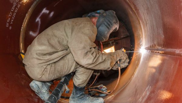 Construction of the Force of Siberia gas pipeline - Sputnik International