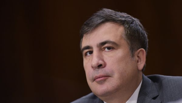 Former president of Georgia Mikheil Saakashvili Former president of Georgia Mikheil Saakashvili - Sputnik International