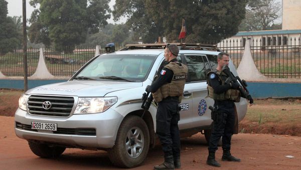 French soldiers of the European force in Central Africa (Eufor RCA) - Sputnik International