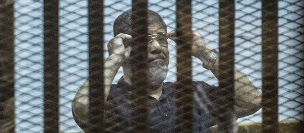 Ousted Egyptian president Mohamed Morsi - Sputnik International