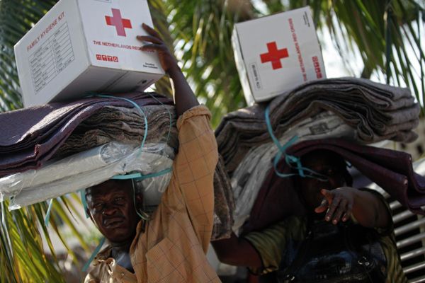 The problem of The American Red Cross' missing money is a cycle of overhead, says Jonathan Katz, an Associated Press reporter who tracked post-disaster spending in Haiti. It was always going to be the American Red Cross taking a 9 percent cut, re-granting to another group, which would take out their cut. The problem of The American Red Cross' missing money is a cycle of overhead, says Jonathan Katz, an Associated Press reporter who tracked post-disaster spending in Haiti. It was always going to be the American Red Cross taking a 9 percent cut, re-granting to another group, which would take out their cut. - Sputnik International