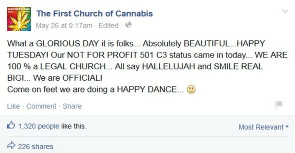 Announcement of Church's Tax-Exempt Status Announcement of Church's Tax-Exempt Status - Sputnik International