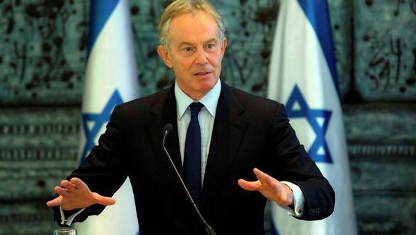 Ex British PM Tony Blair Ex British PM Tony Blair - Sputnik International