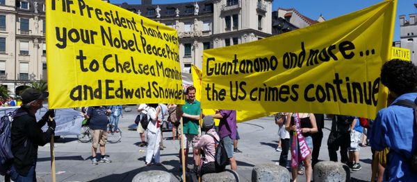 Rally at Anti-G7 Demo in Bavaria Rally at Anti-G7 Demo in Bavaria - Sputnik International