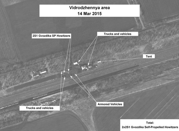 Vidrodzhennya area on March 14, 2015. Distance to the line of contact - 8 km. - Sputnik International