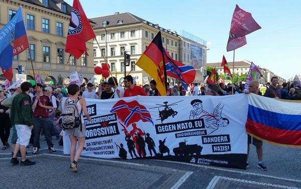 Rally at Anti-G7 Demo in Bavaria Rally at Anti-G7 Demo in Bavaria - Sputnik International