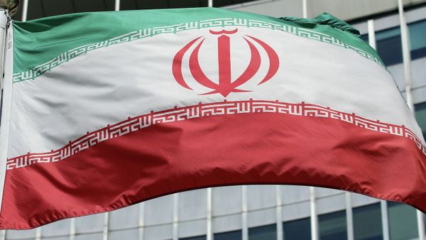 The Iranian flag flies in front of a UN building. The Iranian flag flies in front of a UN building. - Sputnik International