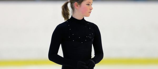 Figure skating. Yulia Linitskaya's training session - Sputnik International