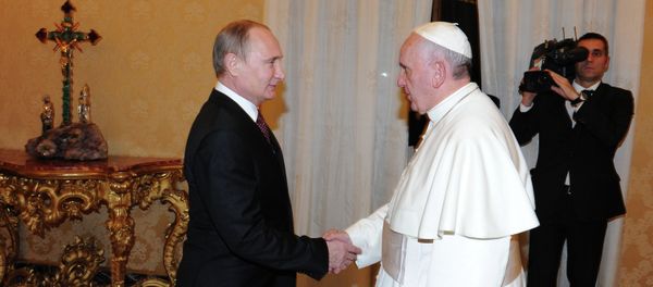 Vladimir Putin visits Vatican Vladimir Putin visits Vatican - Sputnik International