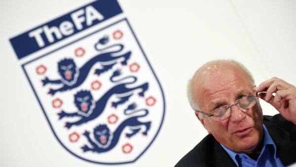 Football Association chairman Greg Dyke speaks during a press conference Football Association chairman Greg Dyke speaks during a press conference - Sputnik International