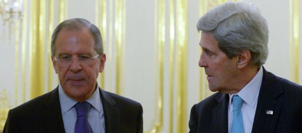 Russian Foreign Minister Sergei Lavrov, left, and US Secretary of State John Kerry Russian Foreign Minister Sergei Lavrov, left, and US Secretary of State John Kerry - Sputnik International