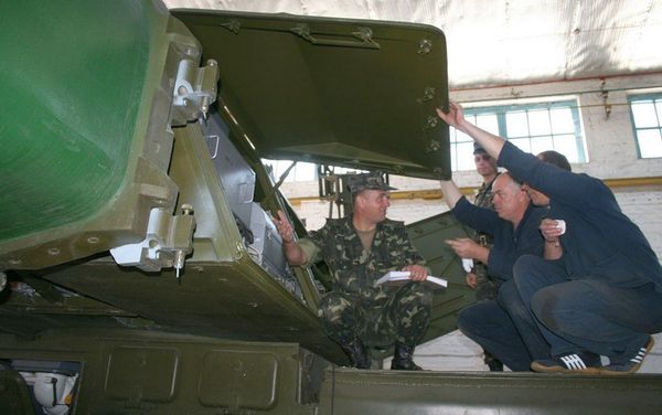Ukrainian surface-to-air missile system Buk-M1 Ukrainian surface-to-air missile system Buk-M1 - Sputnik International