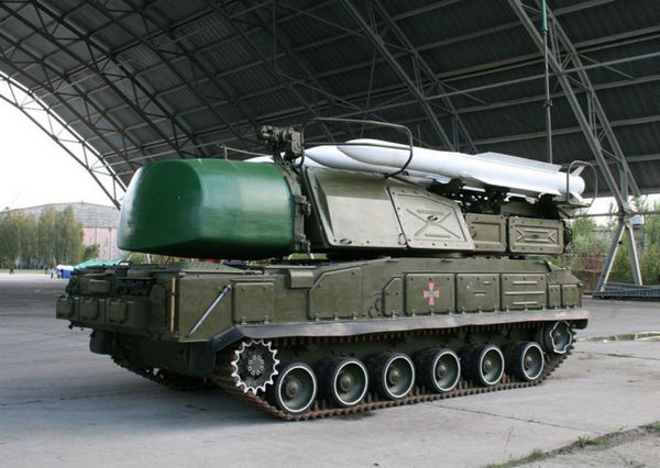 A Ukrainian Buk-M1 anti-aircraft missile system. A Ukrainian Buk-M1 anti-aircraft missile system. - Sputnik International