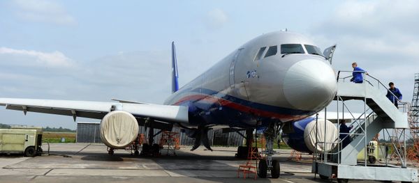 Tu-214OS (Open Sky) aircraft Tu-214OS (Open Sky) aircraft - Sputnik International