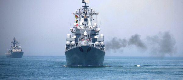 China-Russia joint naval exercise - Sputnik International