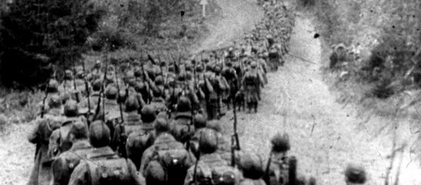 Soviet troops cross the border of Poland. 1939. - Sputnik International